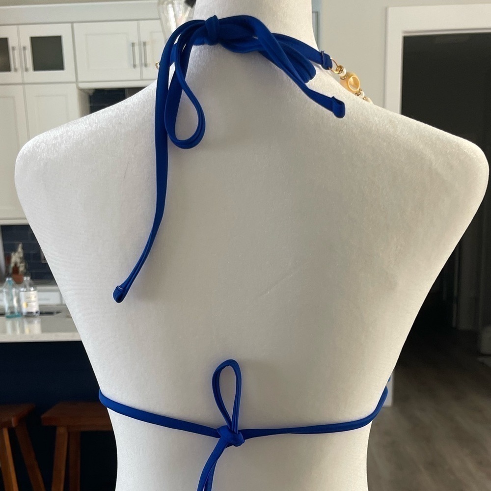 Blue shell bikini top - Picture 5 of 7
